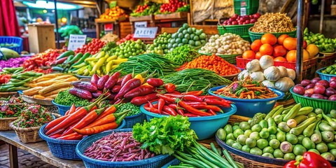 Bangkok Market Waste, November 2023 - Fresh Produce Discard