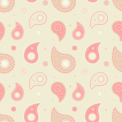 Exotic rectangle as classic romantic. Fashion traditional in wedding color. Ethnicity paisley in fantasy card.