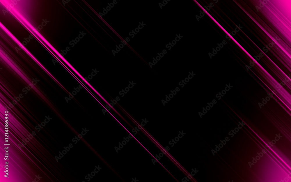 Leinwandbilder Background abstract pink and black dark are light with the gradient is the Surface with templates metal texture soft lines tech design pattern graphic diagonal neon background.