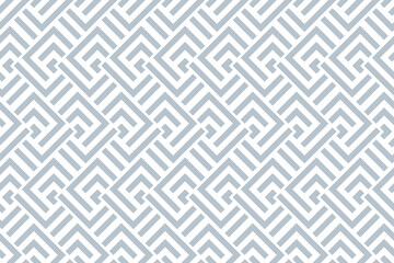 Abstract geometric pattern. A seamless vector background. White and gray ornament. Graphic modern pattern. Simple lattice graphic design