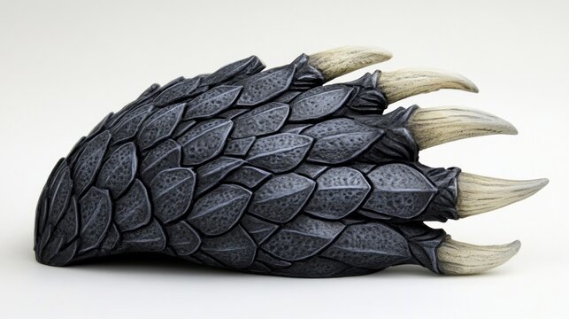 Gray Dragon Claw Sculpture: A Masterpiece of Fantasy Art