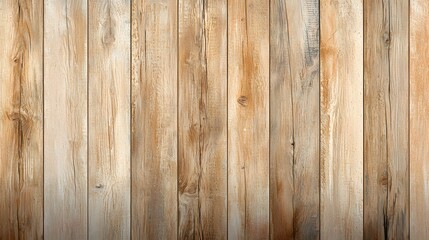 Obraz premium Rustic natural wooden background with weathered textured plank panels featuring a warm earthy tone and distinct wood grain This organic unfinished timber surface can be used for building home decor
