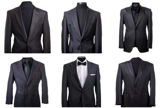 Six Different Stylish Suits - Powered by Adobe