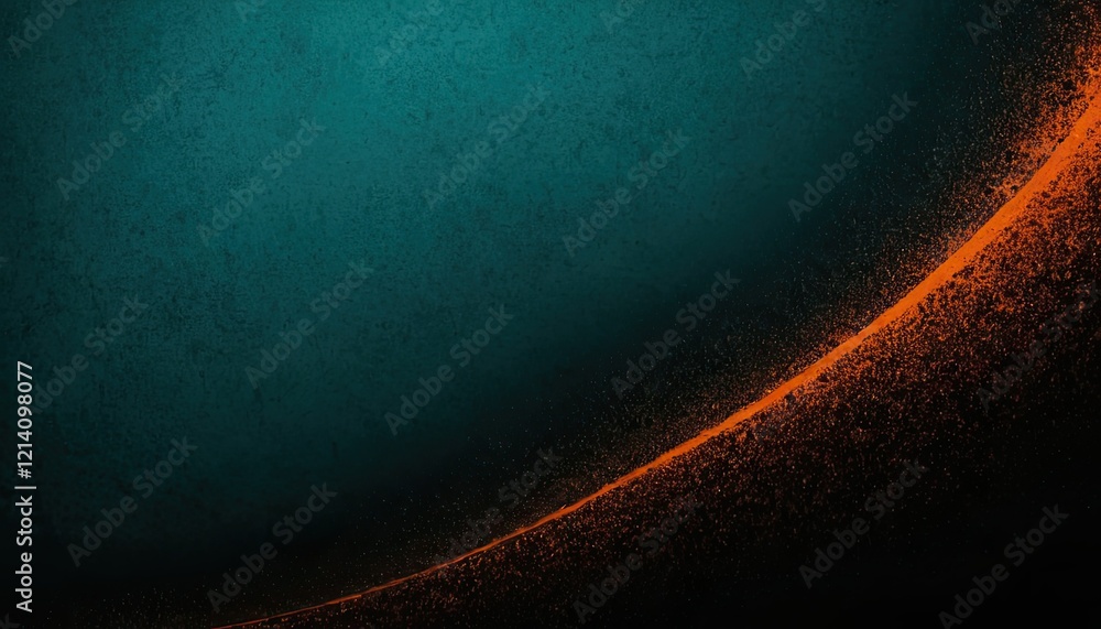 Poster 3d render of a network communications with flowing cyber particles 6