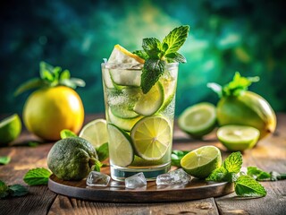 Refreshing Herb Mocktail - Cool Summer Drink