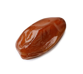 Tasty sweet dried date isolated on white