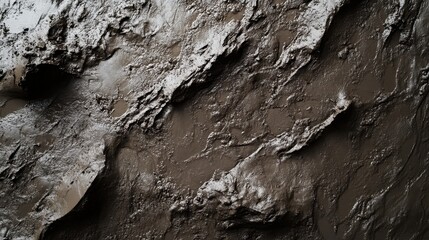 Fototapeta premium Dark Mud Texture, Abstract Background.