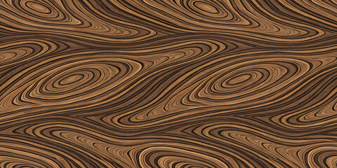 Walnut wood seamless pattern with realistic brown textures featuring natural timber design for rustic furniture walls floors and interior decoration in high resolution quality