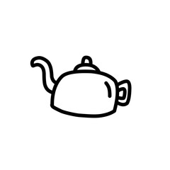 Line icon of water jug