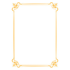 Gold frame 
