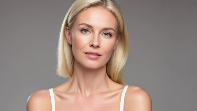 Aging process. Morphing face and body. Invecchiamento e ringiovanimento. Time lapse of portrait changing evolution. Old and young and reverse .