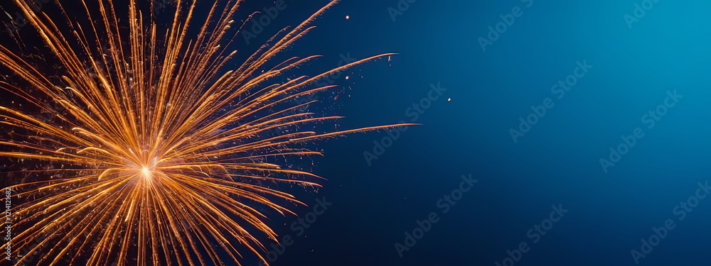 Poster a vibrant display of fireworks lights up the night sky, creating spectacular patterns and colors. th