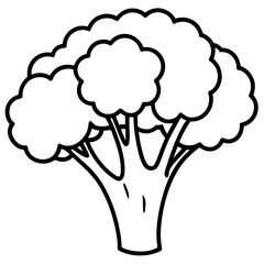 Creative Broccoli Art in Vector