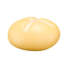 3d illustration of garlic bakery