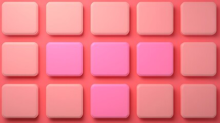 Colorful Abstract Background with Square Shapes in Pink and Peach Tones for Modern Design Projects