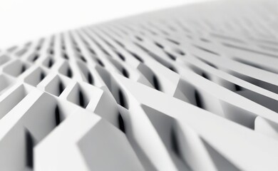 Obraz premium An abstract, intricate network of lines and shapes, creating a mesmerizing and dynamic visual pattern.