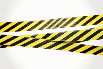 Under construction background with caution stripes and yellow-black safety tape banner
