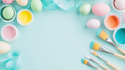 Easter craft essentials for holiday decoration and creative projects