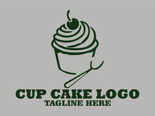 Elegant design cupcake vector illustration, Cupcake Tempting deliciousness in Every Bite, festive birthday party and cup cake chocolate