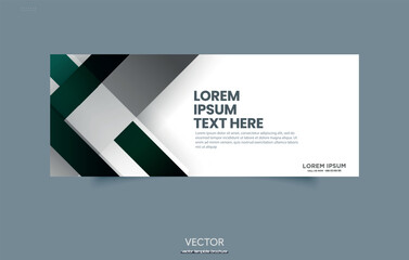 Web banner template design. Geometric composition with intersecting lines Modern template for posters posters covers postcards business cards Minimalist style for creative ideas and creative design