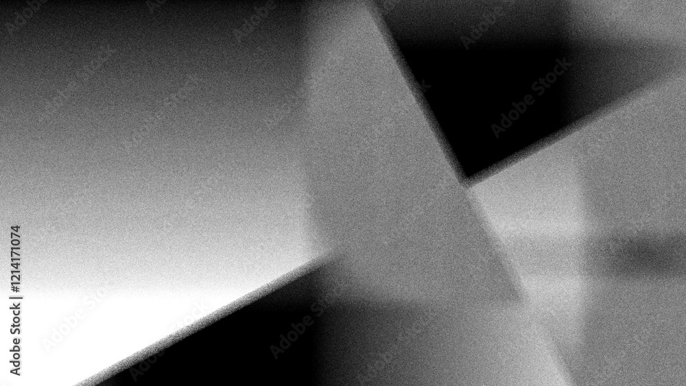 Poster engaging abstract black and white patterns that reflect aesthetic artistic styles and designs