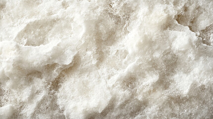 Naklejka premium Natural mineral salt surface with unique texture in sunlight