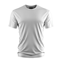 Blank White Short Sleeve TShirt Mockup for Design Presentation and Branding