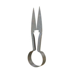 Medieval Scissors isolated on white background