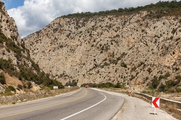 Winding roads in Golestan National Park reveal stunning landscapes, perfect for adventure along the Gorgan Bojnord route