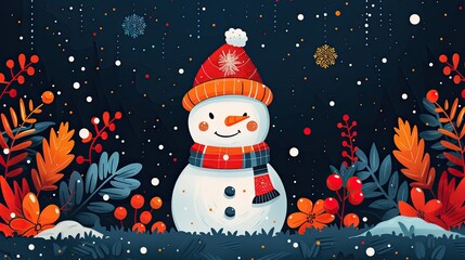 Naklejka premium A misplaced New Year’s resolution sparks change in this inspiring flat design holiday illustration
