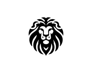 Lion Logo Design Vector Template.