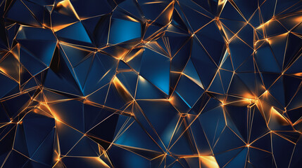 Abstract digital background electromagnetic wave background Innovation digital wave, information technology background and green luxury background with golden line decoration and curve light effect