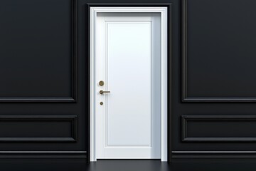 the door of the apartment