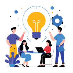 Team Brainstorming for Innovative Ideas