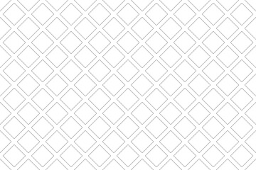 Abstract Seamless Geometric Checked Pattern. Thin Lines Texture. White Textured Background. 