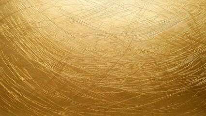 Fototapeta premium しわしわの和紙の背景素材 ゴールド 古びた紙 レトロ 正月 ひな祭り 七五三 和風 パターン AI生成素材