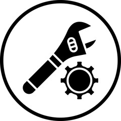 Automation Services Vector Icon Style
