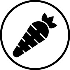 Carrots Vector Icon Style