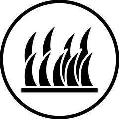 Grass Vector Icon Style