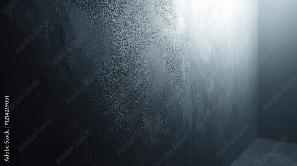 Poster Subtle variations in gray create an intimate atmosphere, inviting contemplation. This gradient attracts the eye with its gentle shift in tone and texture, enhancing creativity and focus
