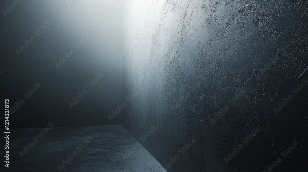 Poster A subtle gray gradient envelops the space, creating an atmosphere of calm and introspection. This backdrop invites contemplation and sparks the imagination, perfect for various artistic expressions