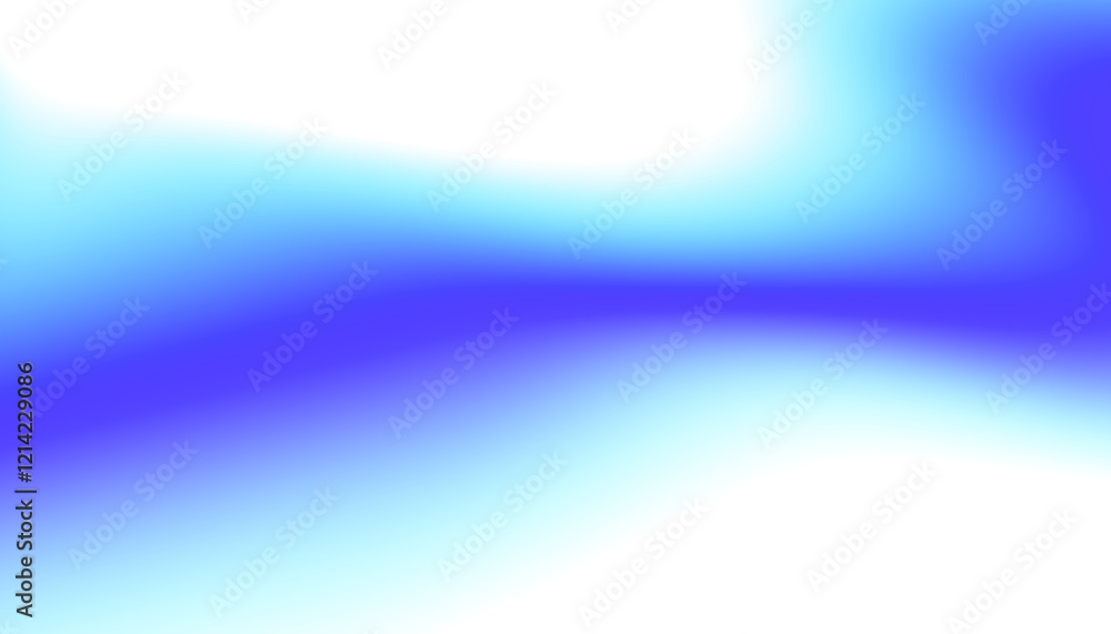 Aufkleber overlay abstract blue gradient on transparent background. elegance wavy gradient