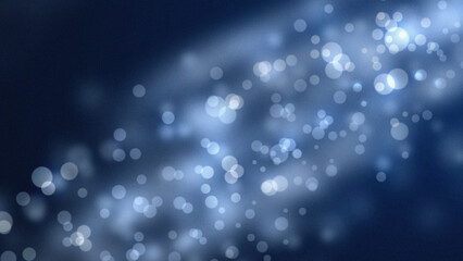 blue bokeh background with smooth light