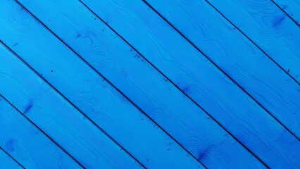 Obraz premium Abstract Blue Wooden Backdrop Featuring Energetic Diagonal Patterns in Soothing Cerulean and Deep Navy Tones