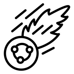 Kingdom Comet Vector Design Icon Style