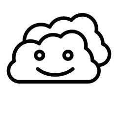 Face Vector Design Icon Style