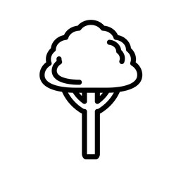 Tree Vector Design Icon Style