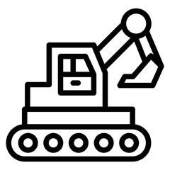 Dump Truck Vector Design Icon Style