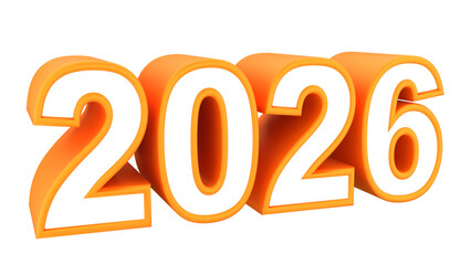 Realistic 2026 3d Text
