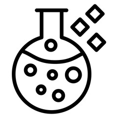 Chemistry Vector Design Icon Style